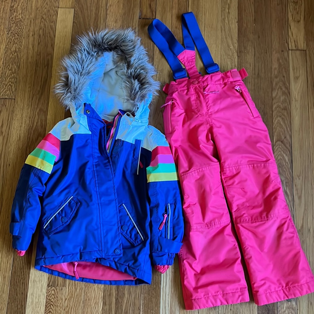 Kids Mini Biden Waterproof Ski / Snow Jacket and Pants, 6–7Y